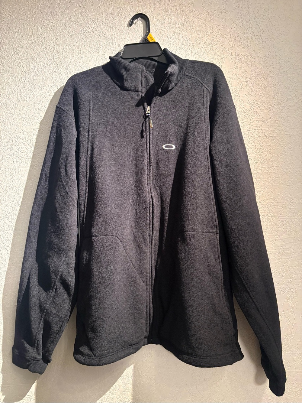 Oakley Men's Black Full-Zip Fleece Jacket